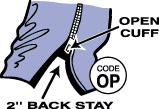 open cuff